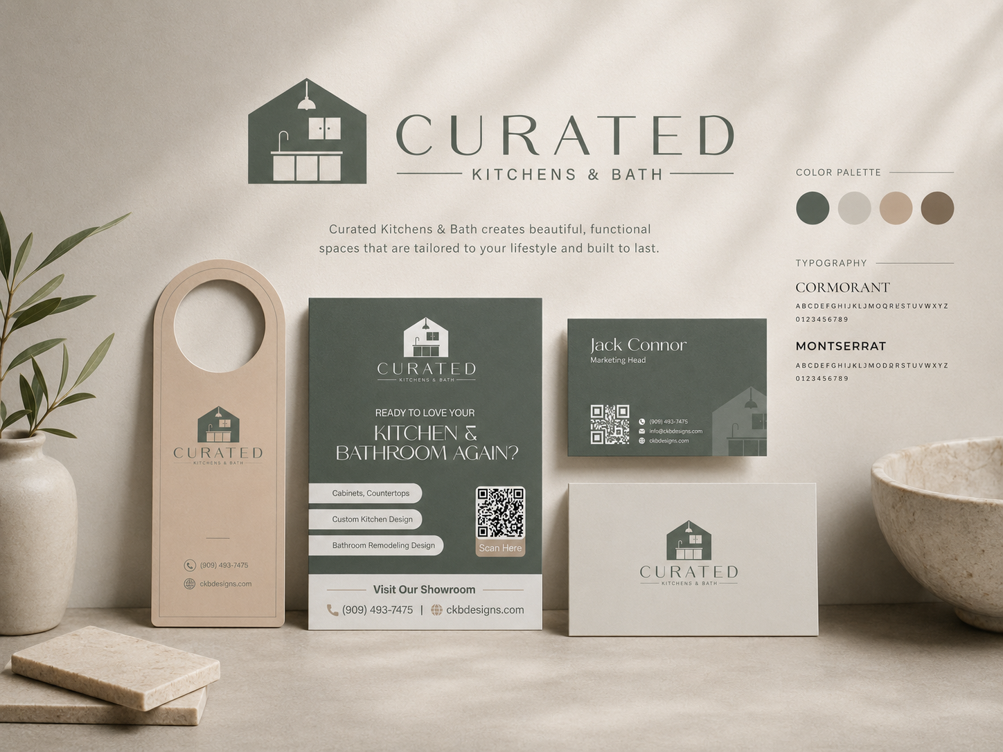Curated Kitchens & Bath